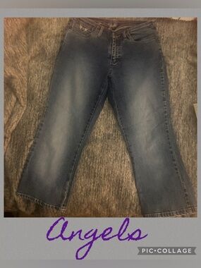 Angels Vintage Y2k crop jeans  (2000s) size 7